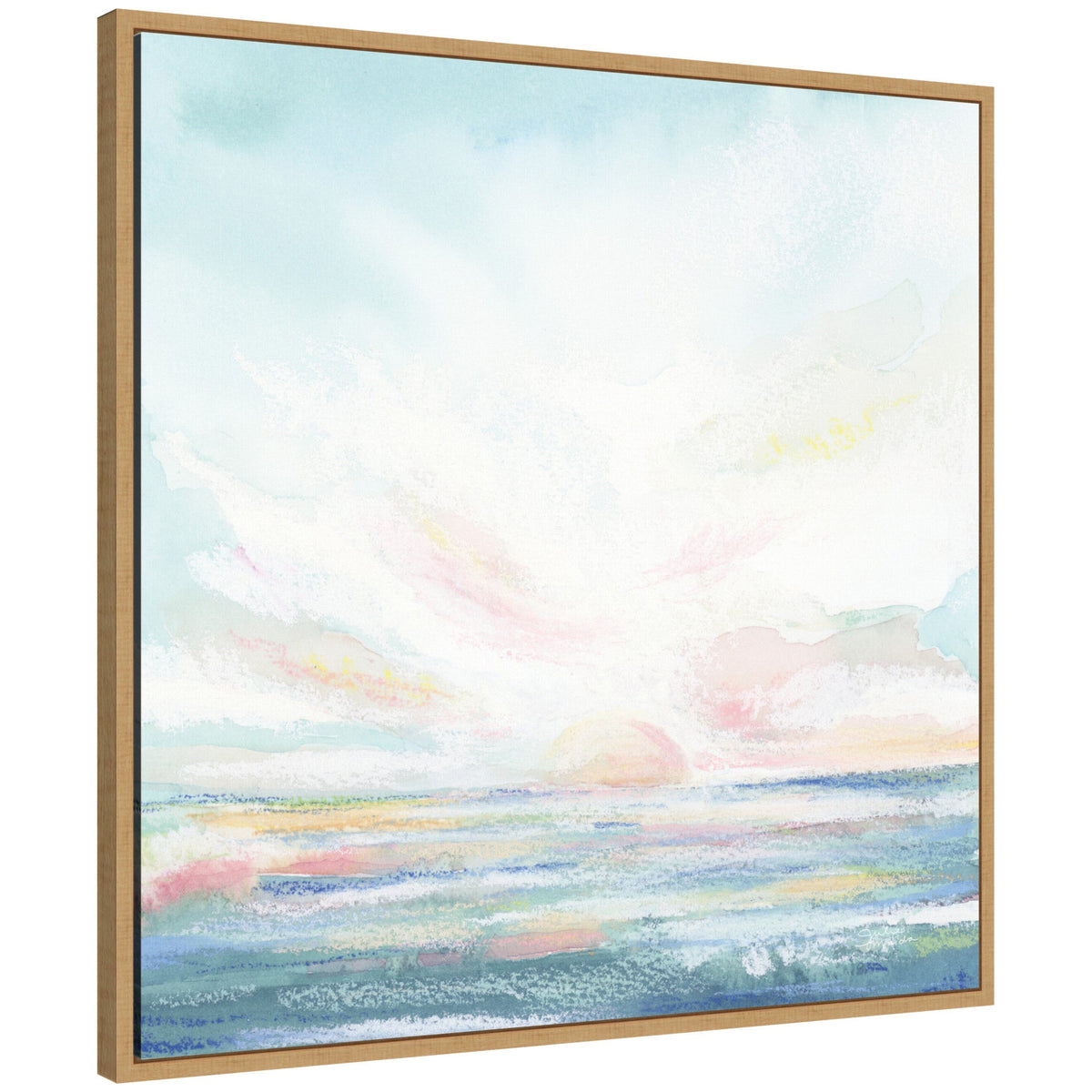 Sylvie Heavenly Framed Canvas by Julie Maida
