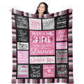 Mcurore Dance Gifts Blanket 50'X40', Dance Teacher Gifts, Dancer Gifts For Girls, Dance Gifts For Girls, Dance Recital Gifts F