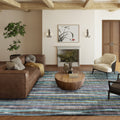 Addison Rugs Waverly 8' X 10' Awa31 Plum Indoor Outdoor Area Rug, Stain Resistant, Machine Washable, Non Shedding, Bedroom, Living Room, Dining Room, Kitchen Rug