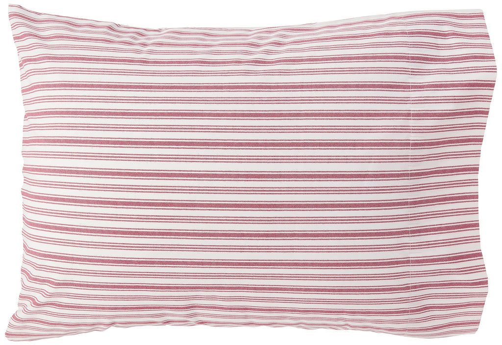 Nautica - Full Sheet Set, Cotton Percale Bedding Set, Crisp & Cool, Lightweight & Breathable (Coleridge Red, Full)