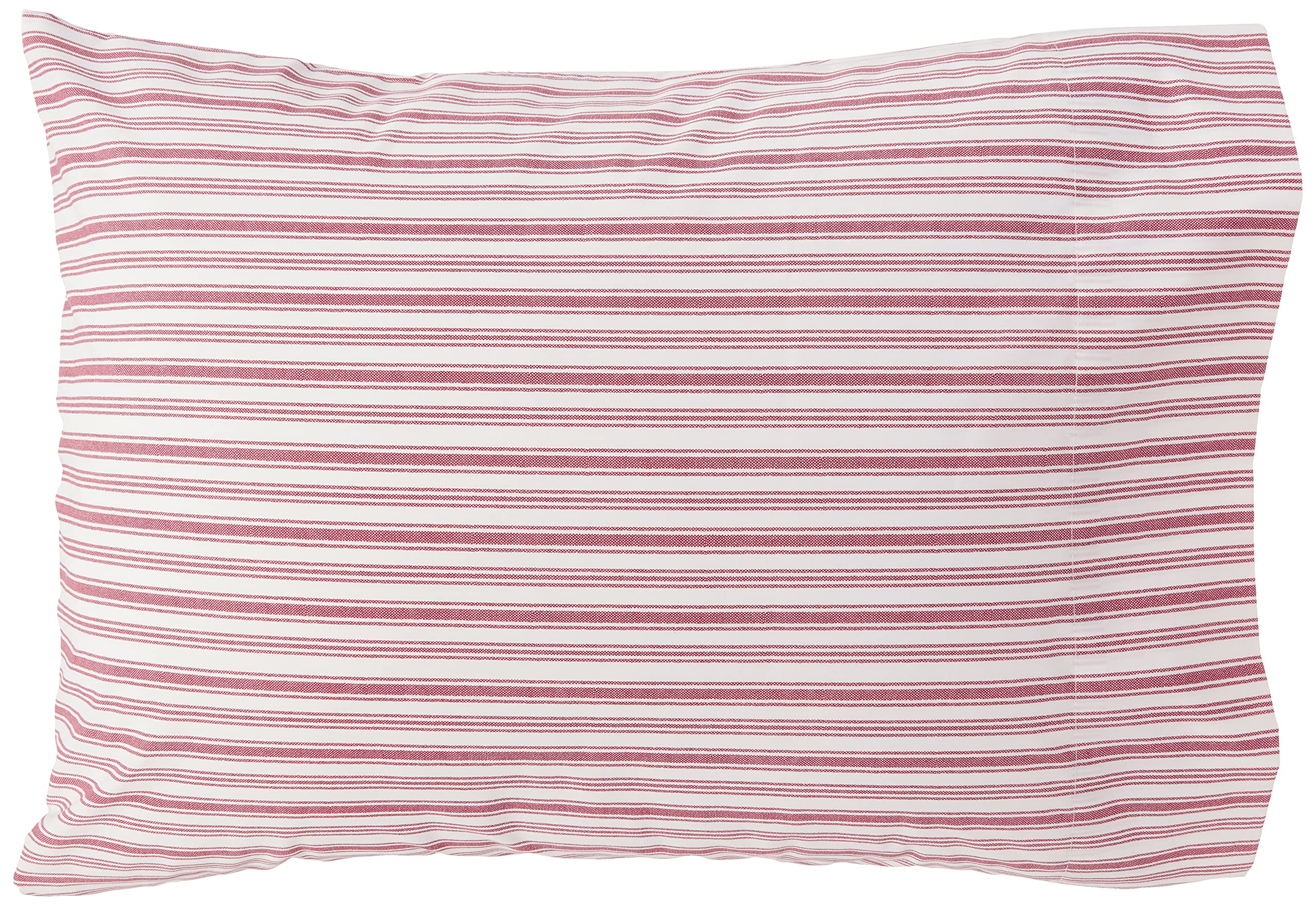 Nautica - Full Sheet Set, Cotton Percale Bedding Set, Crisp & Cool, Lightweight & Breathable (Coleridge Red, Full)