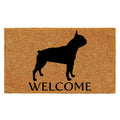 Calloway Mills Az105662436 Boston Terrier Doormat, 24' X 36', Natural/Black
