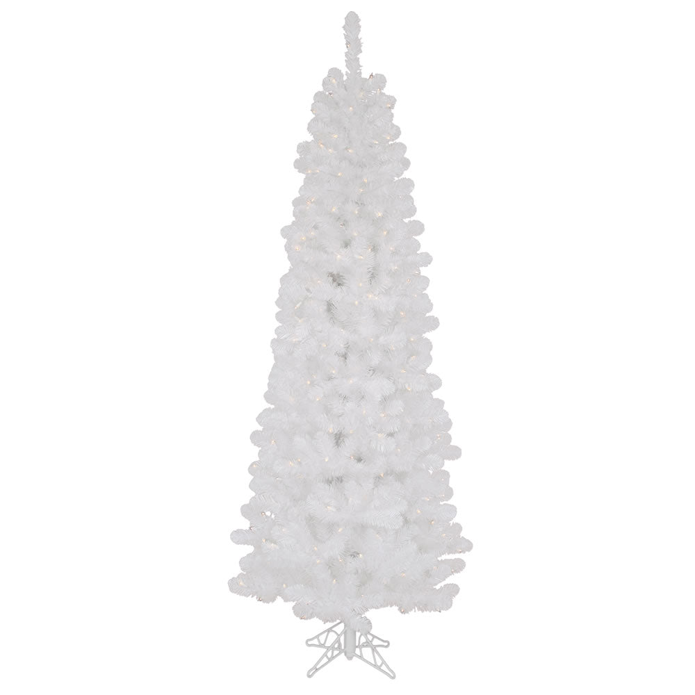 Vickerman 7.5 X 36 Inch  White Salem Pencil Dural 350C  A103276