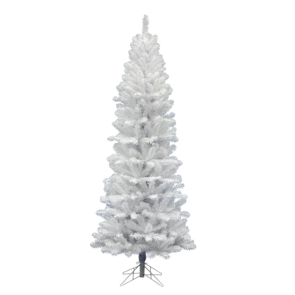 Vickerman 8.5 X 40 Inch  White Salem Pencil Pine 877T  A103280