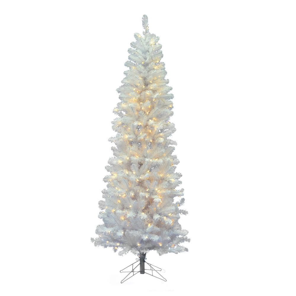 Vickerman 8.5 X 40 Inch  White Salem Pencil 450Led Wmw  A103281Led