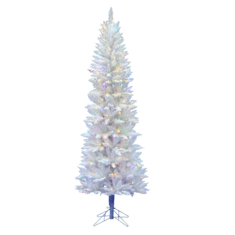 Vickerman 5 X 25 Inch  Sparkle White Pencil 200Led Mul  A104052Led