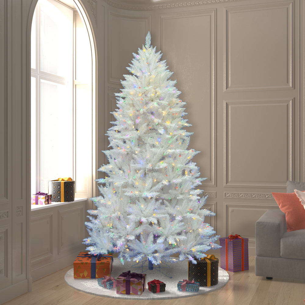 Vickerman 7.5 X 52 Inch  Sparkle White Spr 750Led Mult  A104177Led