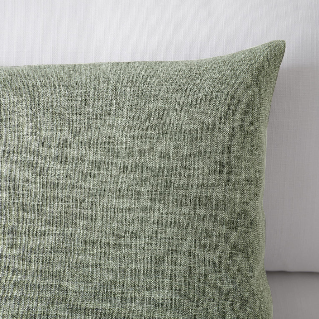 Meekio Set Of 2 Dark Sage Pillow Covers 16 X 16 Inch Farmhouse Boho Decorative Throw Pillow Covers Linen Cushion Covers For Sofa Couch D?or