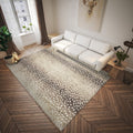 Dalyn Rugs Akina Antelope Animal Print Ak3 Faux Fur Stone 8' X 10'