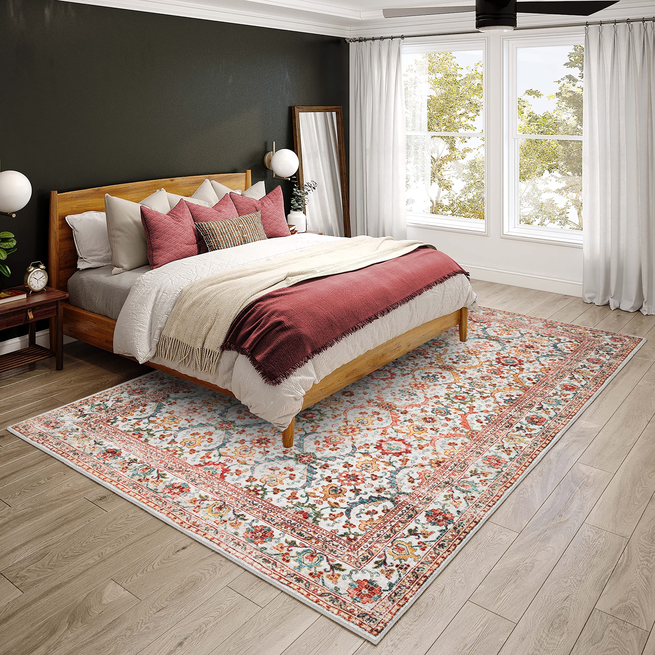 Dalyn Rugs Jericho Jc1 Ivory 5' X 7'6"