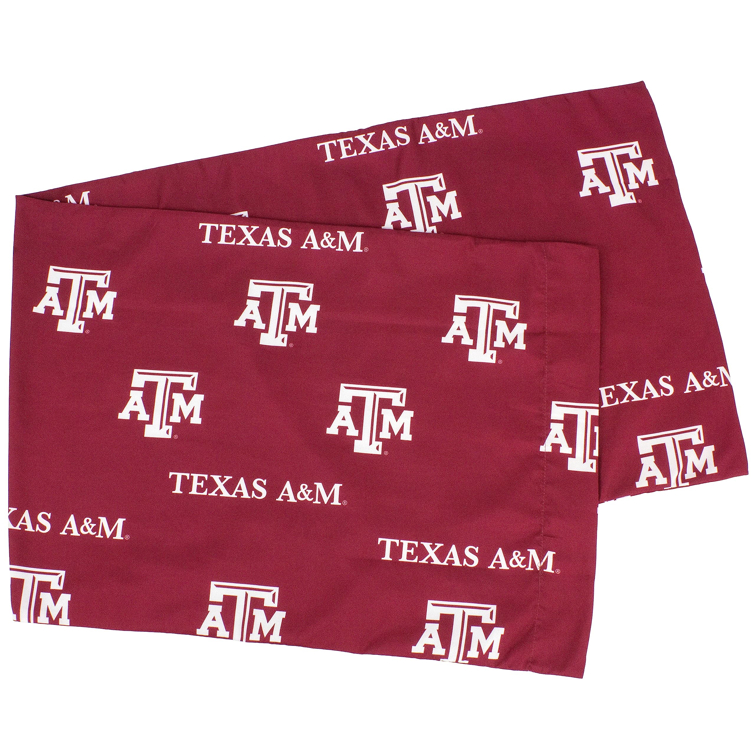 College Covers Everything Comfy Texas A&M Aggies Printed Body Pillow, 20' X 60'