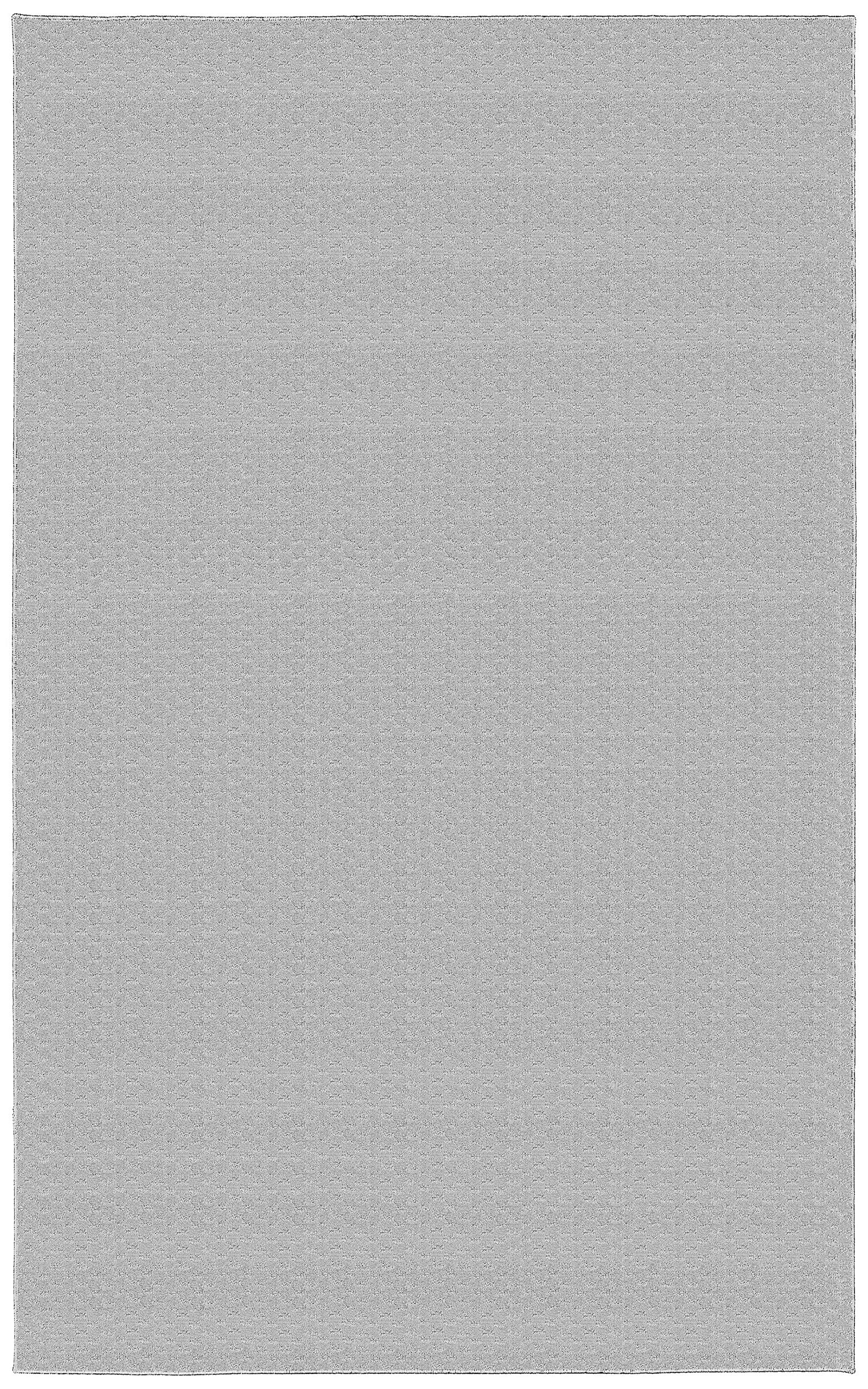 Garland Rug Medallion Silver 5 x 7 Skid Resistant Area Rug