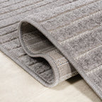 Jonathan Y Scn100A-3 Skagen High-Low Minimalist Curve Geometric Indoor/Outdoor Area Rug, Modern, Contemporary, Geometric, Bohemi