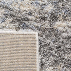 Safavieh Berber Shag Collection Accent Rug - 3'3'' X 5'3'', Grey Blue & Cream, Non-Shedding & Easy Care, 1.2-Inch Thick Ideal Fo