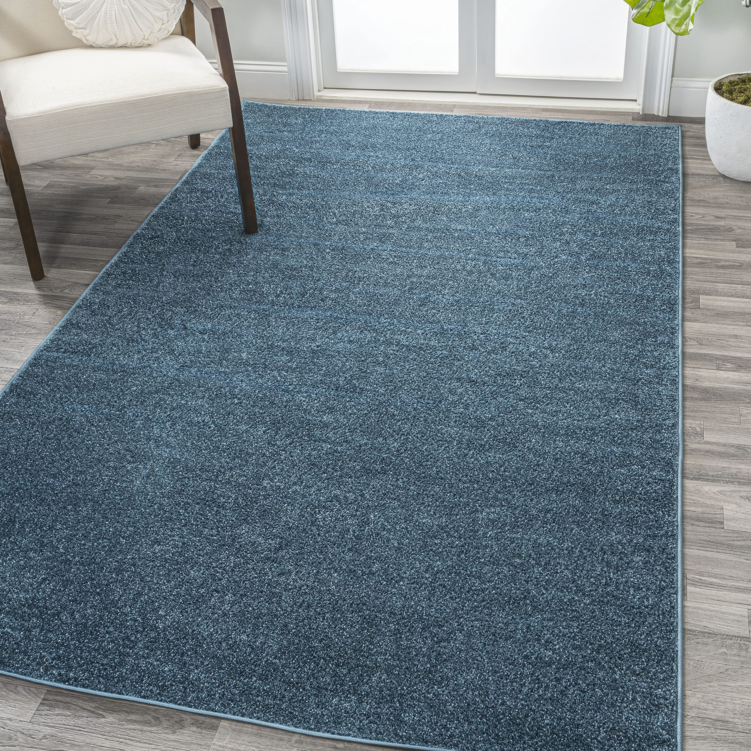 JONATHAN Y SEU100H-6 Haze Solid Low-Pile Indoor Area Rug, Coastal, Bohemian, Minimalist, Classic, Casual for Bedroom,Kitchen,Liv