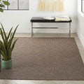 Nourison Positano Indoor/Outdoor Natural 3' X 5' Area Rug, Easy Cleaning, Non Shedding, Bed Room, Living Room, Dining Room, Back