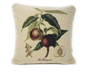 Dada Bedding Throw Pillow Cover - Luxury Elegant Decorative Accent Red Nectarine Peach Fruit Tapestry Woven For Couch Sofa 1 Pie
