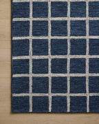 Loloi Chris Loves Julia X Polly Navy/Silver 8'-6'' X 11'-6'' Area Rug