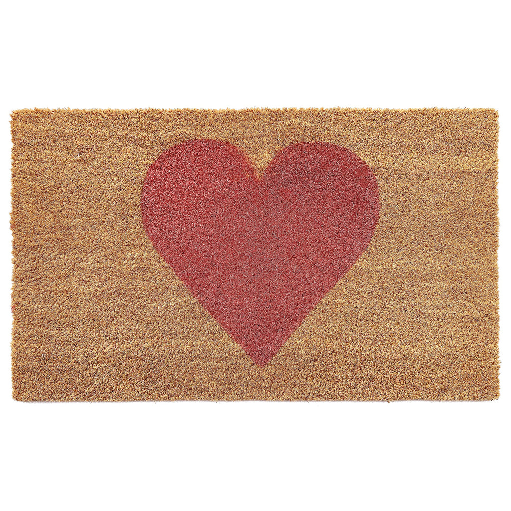 Calloway Mills Madison Heart Doormat (Pink, 17' X 29')
