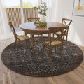Dalyn Rugs Jericho Jc1 Charcoal 10' X 10' Rectangle Soft Round Rug, Easy Clean, Non Shedding, Bedroom, Entry, Living Room, Dining Room, Kitchen Rug