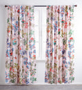 Maison D' Hermine 100% Cotton Curtain Bamboo Peach Two Panel Curtains For Living Rooms Bedrooms Offices Tailored With A Rod Pock