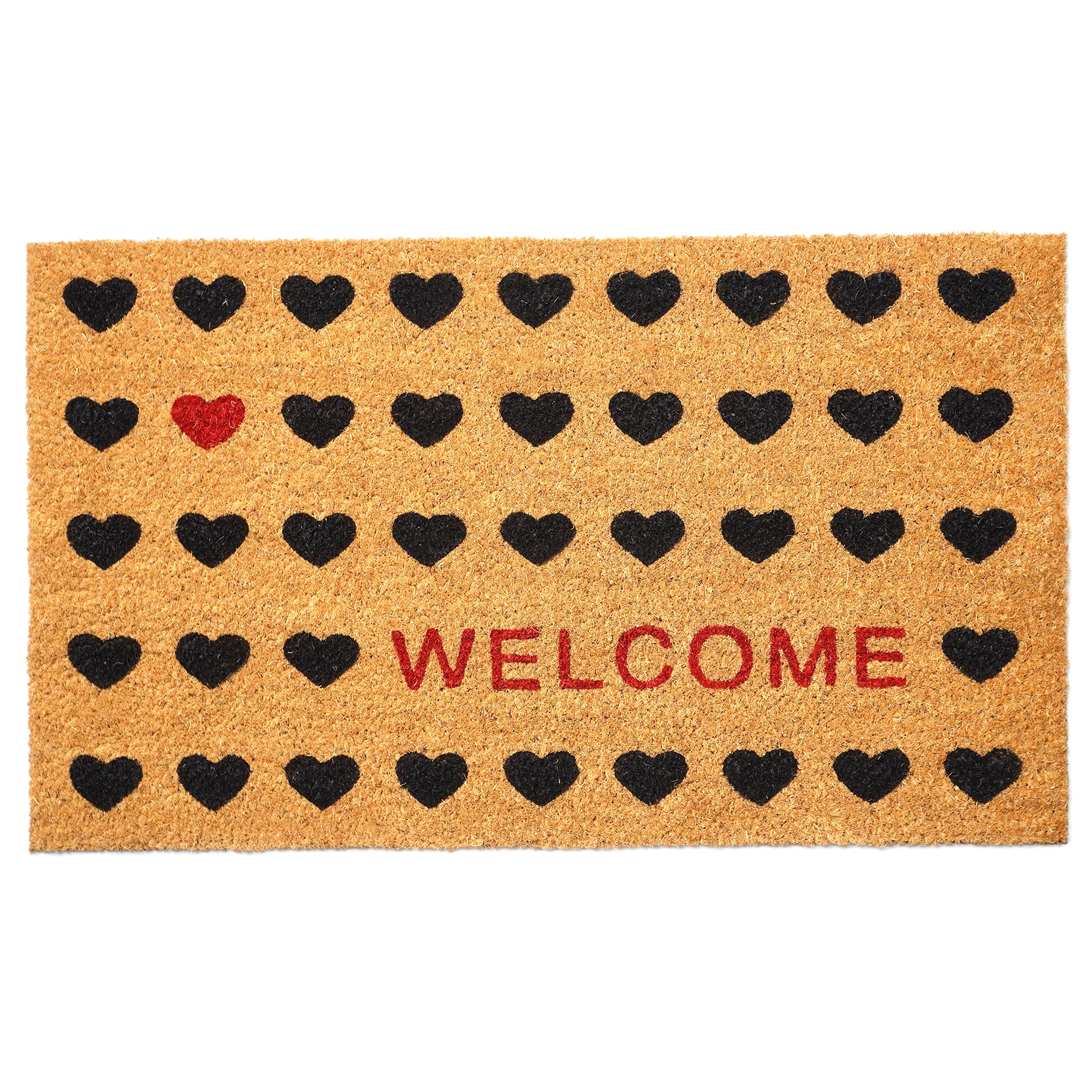 Calloway Mills 104001729 Heart Welcome Doormat