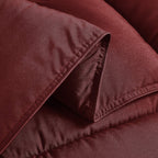 Chezmoi Collection 3-Piece Down Alternative Comforter Set - Lightweight All Seasons Luxurious Brushed Microfiber Comforter (Over