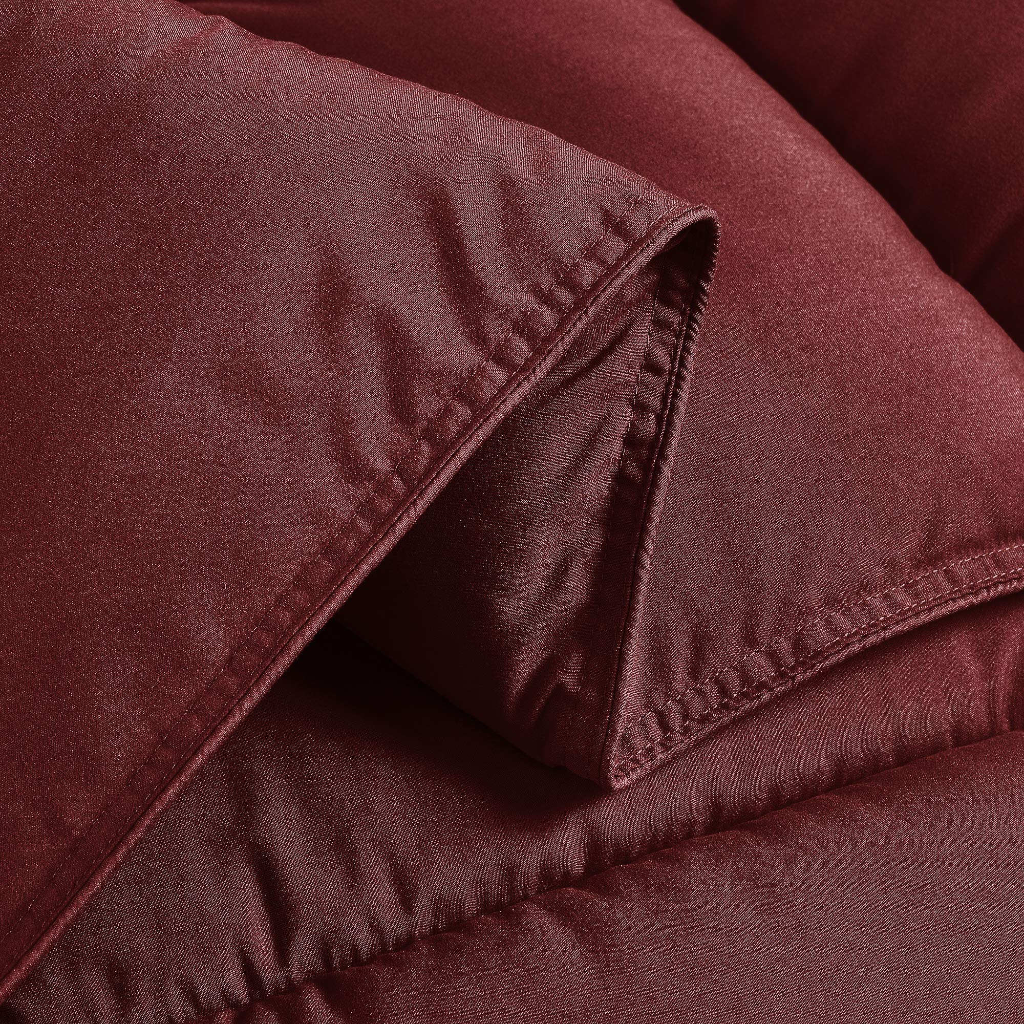 Chezmoi Collection 3-Piece Down Alternative Comforter Set - Lightweight All Seasons Luxurious Brushed Microfiber Comforter (Over