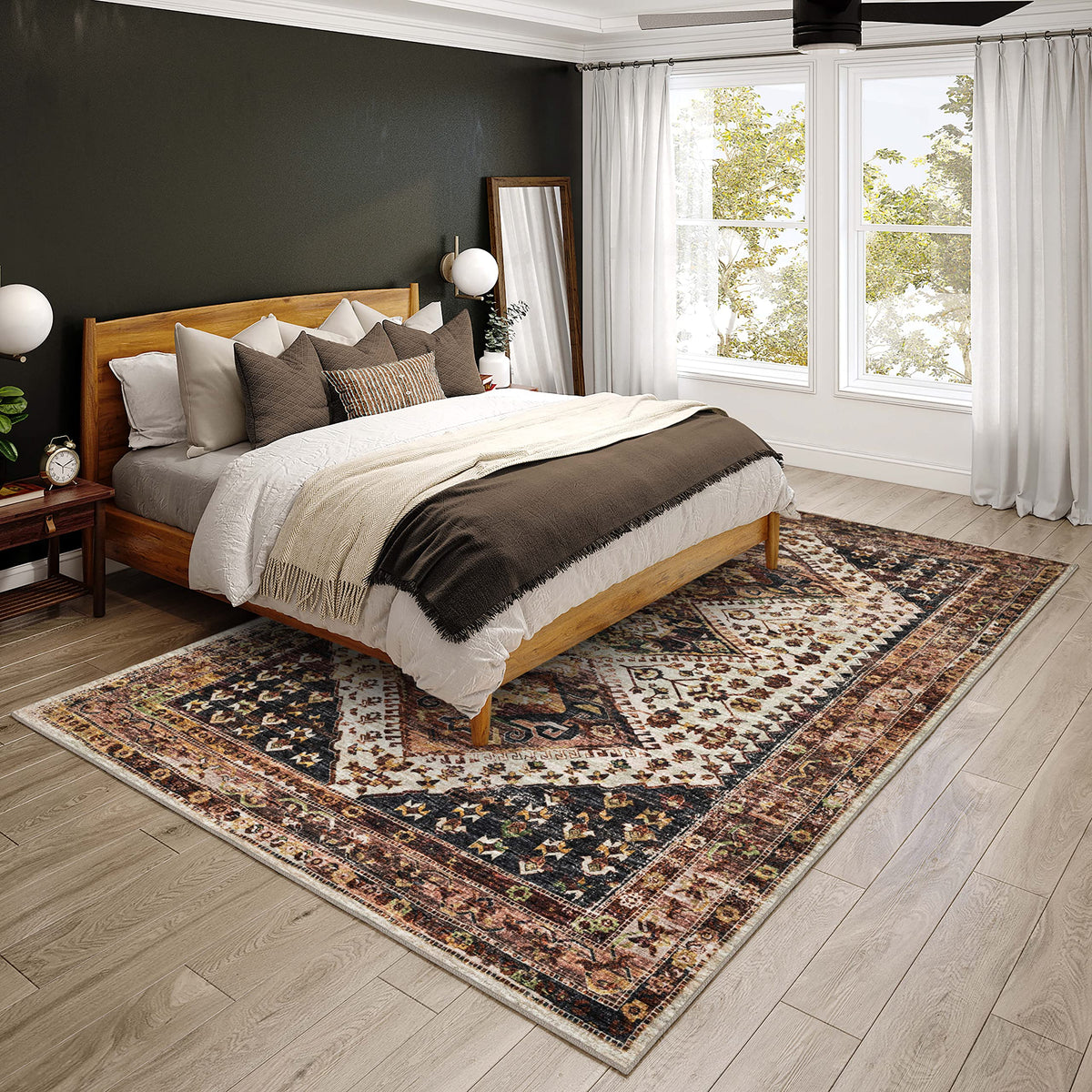 Dalyn Rugs Jericho Jc9 Putty 8' X 10' Rectangle Soft Area Rug, Easy Clean, Non Shedding, Bedroom, Entry, Living Room, Dining Room, Kitchen Rug