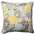 Pillow Perfect Bright Floral Indoor/Outdoor Accent Throw Pillow, Plush Fill, Weather, And Fade Resistant, Floor - 25' X 25', B