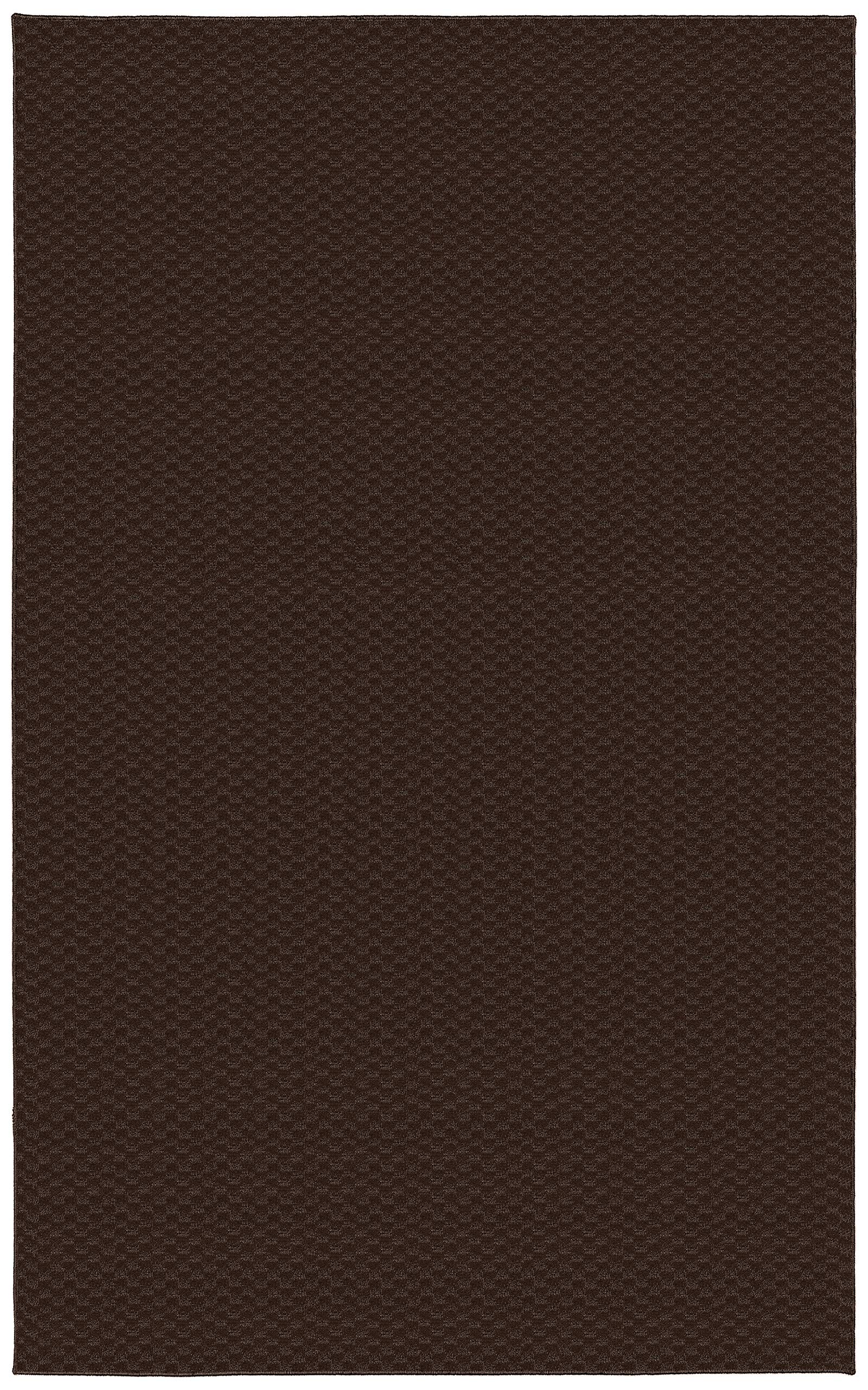 Garland Rug Medallion Mocha 6 x 9 Skid Resistant Area Rug