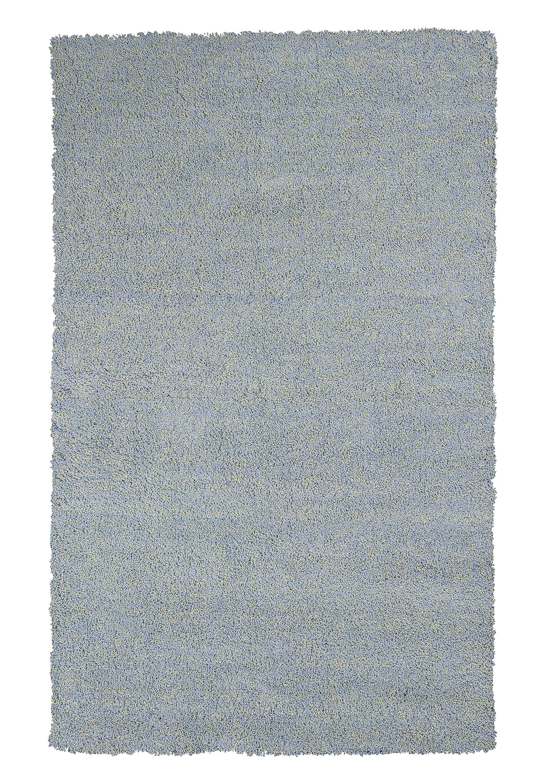 HomeRoots Decor 5 x 7 Polyester Blue Heather Area Rug
