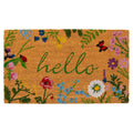 Calloway Mills AZ105991729 Floral Hello Doormat, 17 x 29, Multicolor