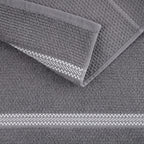 Martha Stewart Modern Waffle Kitchen Towel Set 6-Pack, Grey, 16''X28''