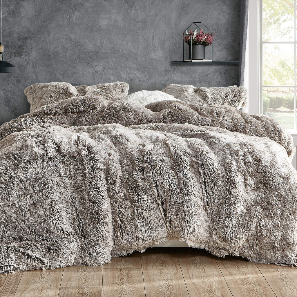Byourbed are You Kidding - Coma Inducer Oversized Queen Comforter Set - Frosted Chocolate