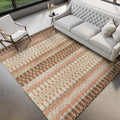 Dalyn Rugs Brisbane Br1 Tribal Trellis Mocha 3' X 5'