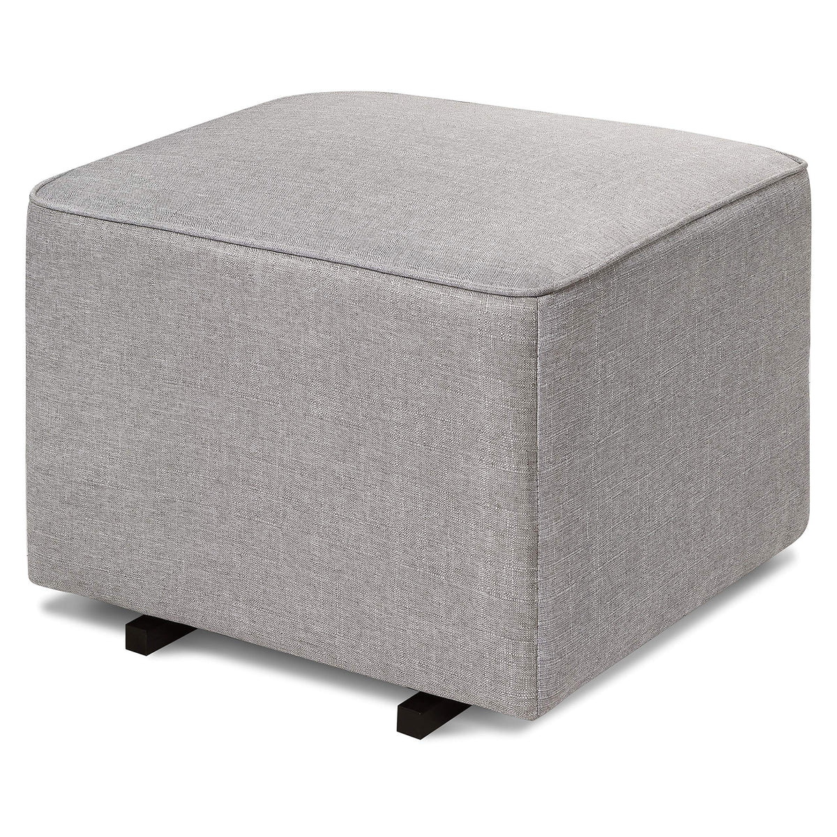 DaVinci Universal Gliding Ottoman in Misty Grey, Greenguard Gold & CertiPUR-US Certified