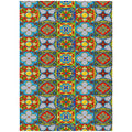 Dalyn Rugs Kendall Ke20 Multi 5' X 7'6" Indoor Outdoor Area Rug, Easy Clean, Machine Washable, Non Shedding, Bedroom, Living Room, Dining Room, Kitchen, Patio Rug