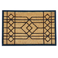 Calloway Mills 153502436 Windgate Doormat, 24 X 36, Naturalblack