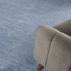 Nourison Essentials Indoor/Outdoor Blue/Grey 8' X 10' Area Rug, Easy -Cleaning, Non Shedding, Bed Room, Living Room, Dining Room, Backyard, Deck, Patio (8X10)