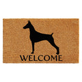 Calloway Mills 102972436 Doberman Doormat, 24' X 36', Natural/Black