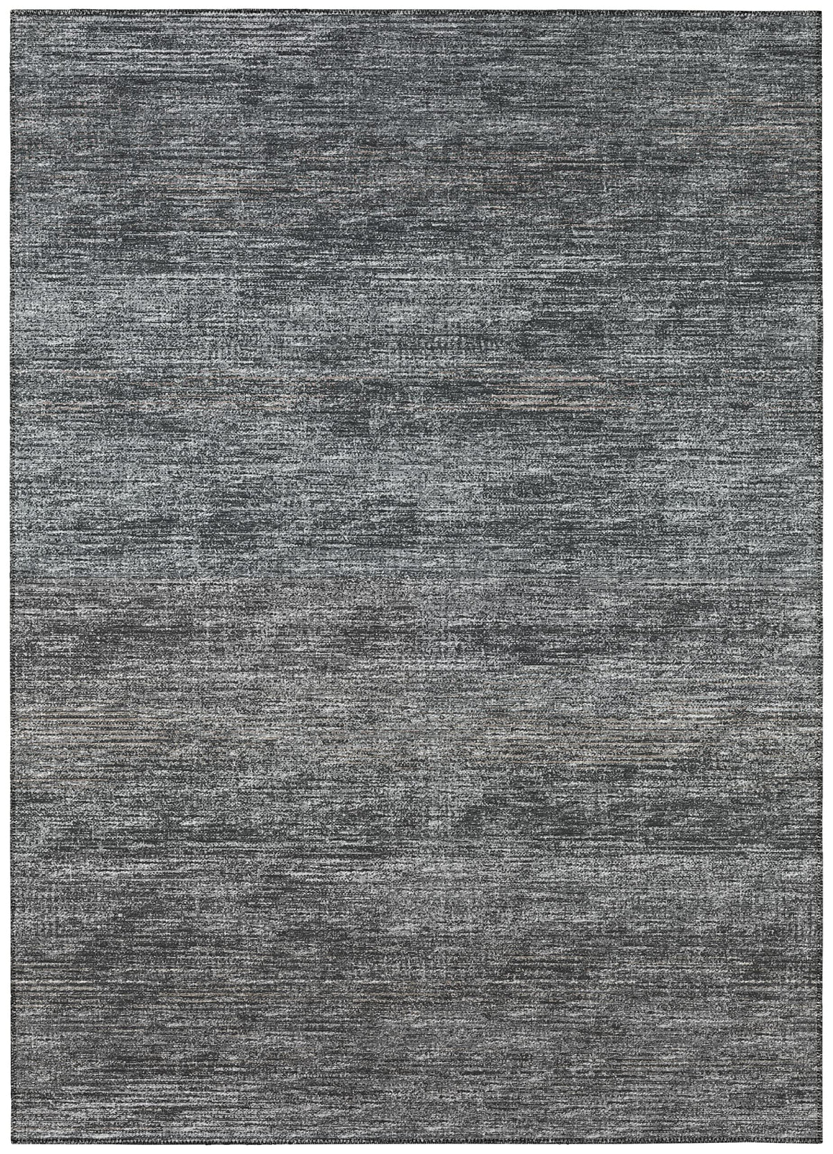 Addison Rugs Marston 8' X 10' Transitional Gray Indoor Outdoor Area Rug, Stain Resistant, Machine Washable, Non Shedding, Bedroom, Living Room, Dining Room, Kitchen Rug