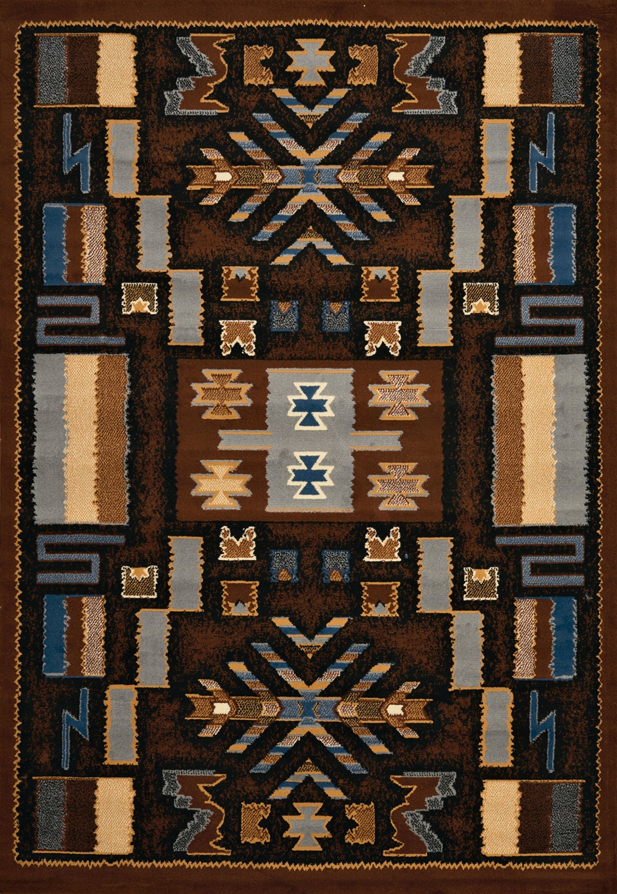 United Weavers 940 38550 912 7 Ft. 10 In. X 10 Ft. 6 In. Manhattan Pelham Oversize Rug  Brown