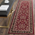 SAFAVIEH Lyndhurst Collection Runner Rug - 23 x 14, Red & Black, Traditional Oriental Design, Non-Shedding & Easy Care, Ideal 