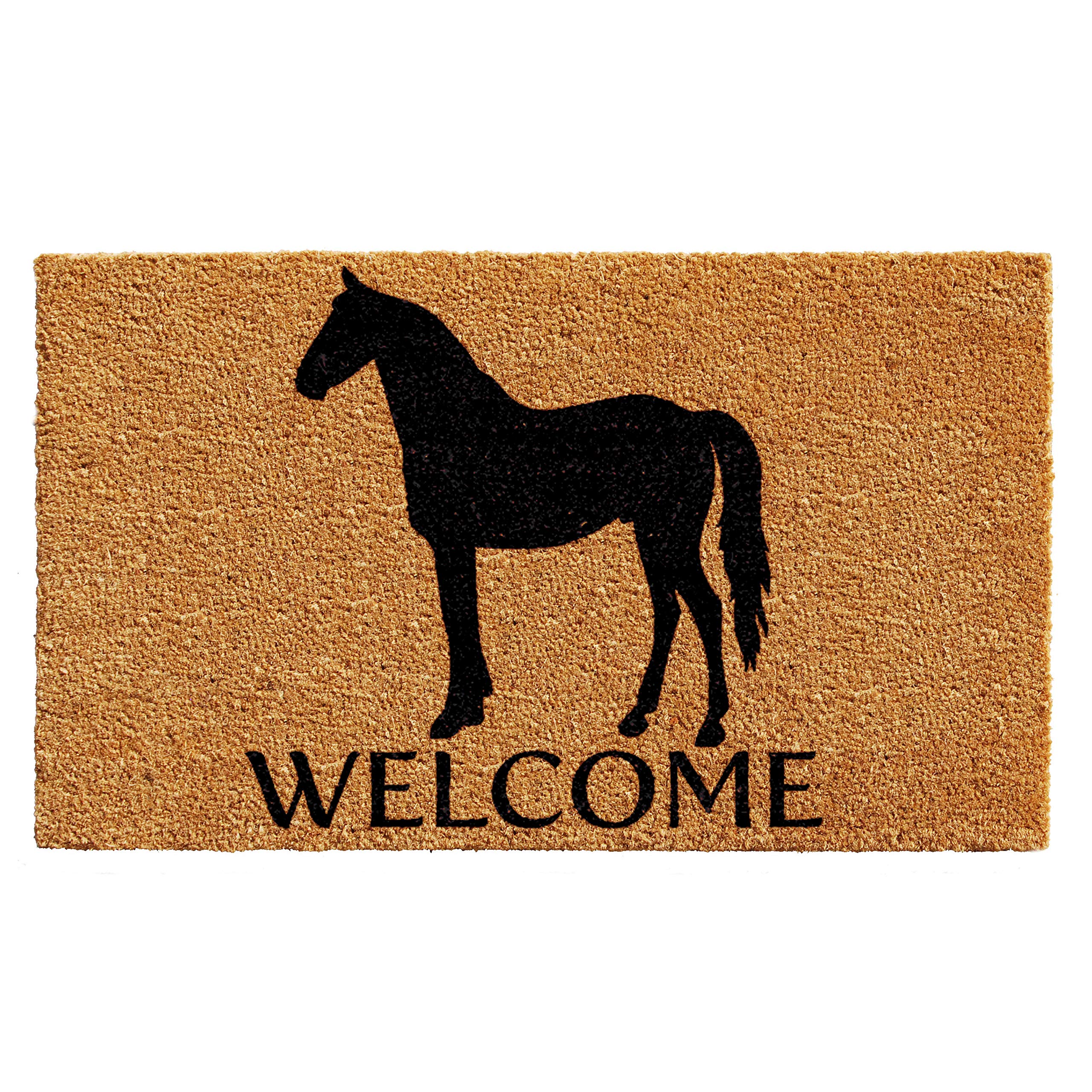 Calloway Mills 103262436 Horse Welcome Doormat 24' X 36'