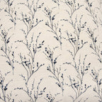 Rizzy Home Floral 20" x 20" Down Filled Pillow with Blue Cotton Cover