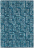 Addison Rugs Eleanor Aer31 Blue 8' X 10' Indoor Outdoor Area Rug, Easy Clean, Machine Washable, Non Shedding, Bedroom, Living Room, Dining Room, Kitchen, Patio Rug