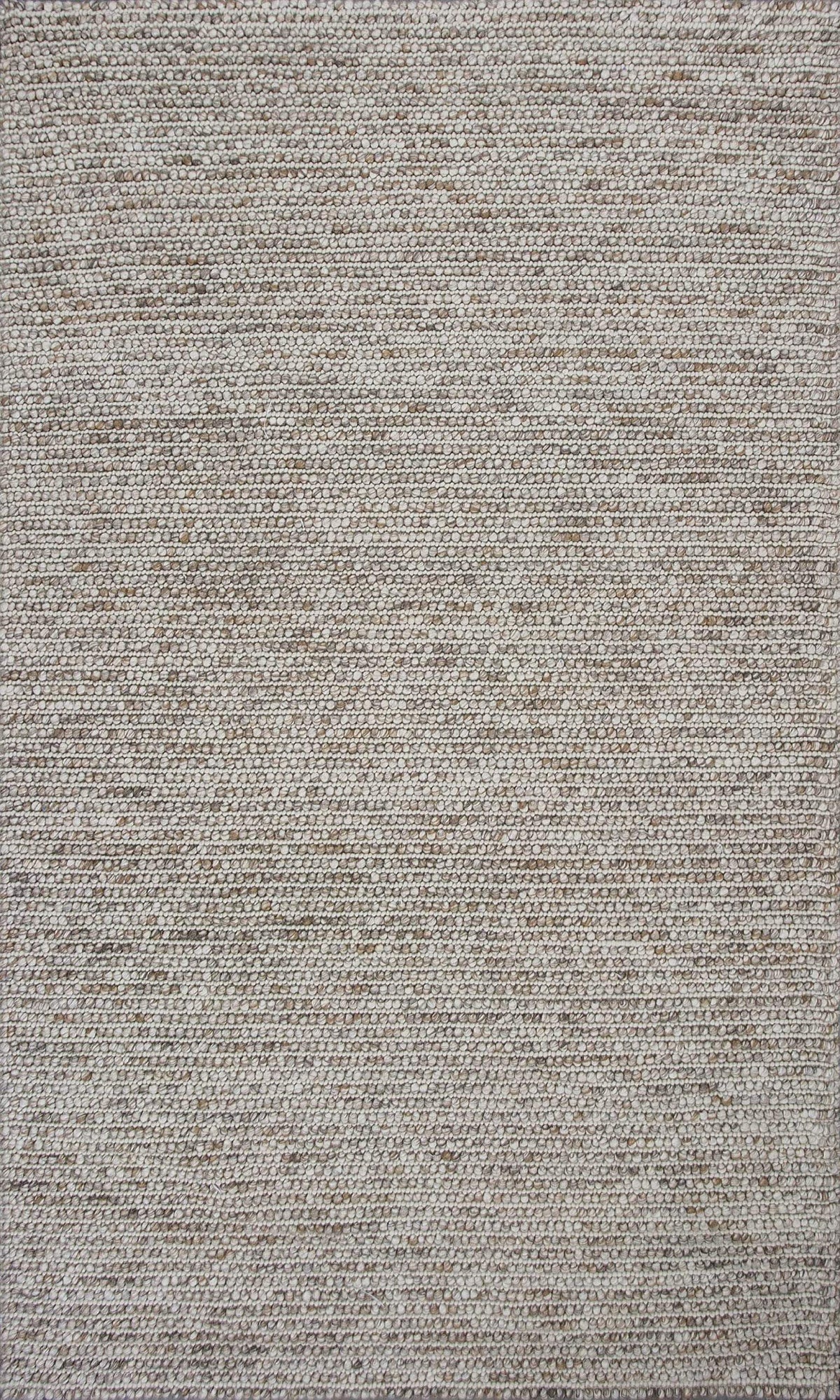 HomeRoots Decor 5 x 7 Wool Natural Area Rug