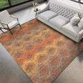 Dalyn Rugs Brisbane Br9 Dynamic Chevron Sunset 5' X 7'6"