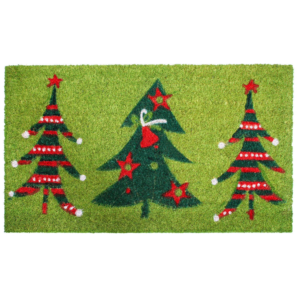 Calloway Mills 120981729 Christmas Trio Doormat, 17' X 29', Multicolor